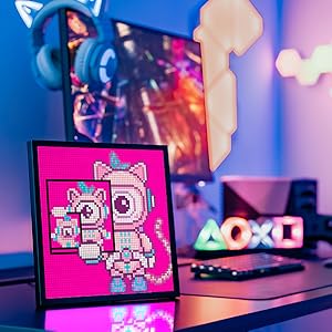 Divoom Pixoo-64 WiFi Pixel Art Screen with LED Panel 64x64