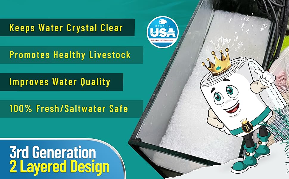 Aquarium Filter Pad FilterFirst Premium True Dual