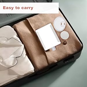 Easy to store and travel with