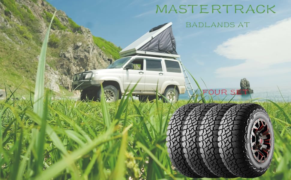 Set of 4 (FOUR) Mastertrack BADLANDS AT All Terrain 265