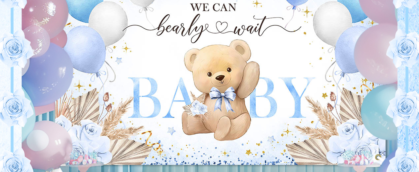 baby shower backdrop