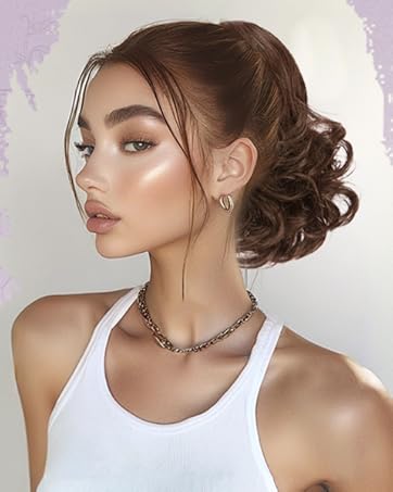 Drawstring Comb Clip  Ponytail