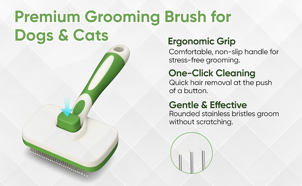 deshedding dog brush