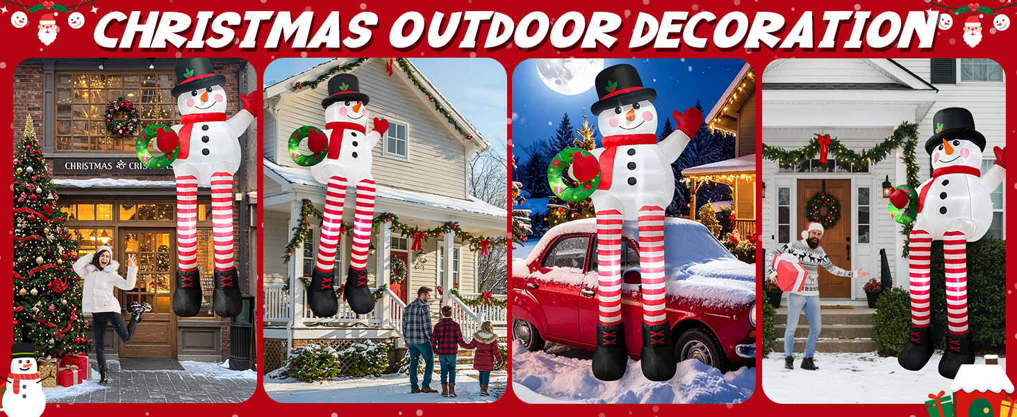 funny christmas inflatables