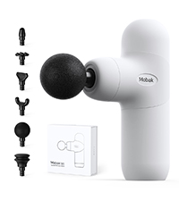 Amazon | Mebak Mini 筋膜リリースガン 350g軽量 6種類