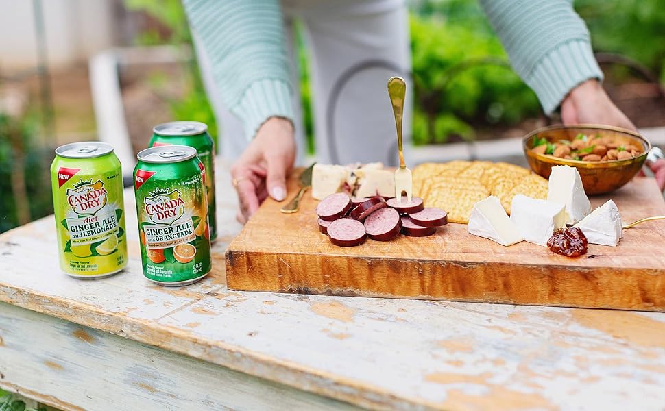 Canada Dry Ginger Ale Lemonade, Variety Pack Lemonade