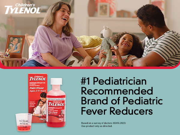 Tylenol Pediatrician Recommended Brand of pain reliever