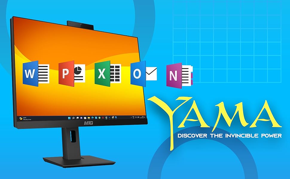 Windowsデスクトップ yama Amazon.com: MTG Yama 24 inch, FHD Touchscreen, Productivity