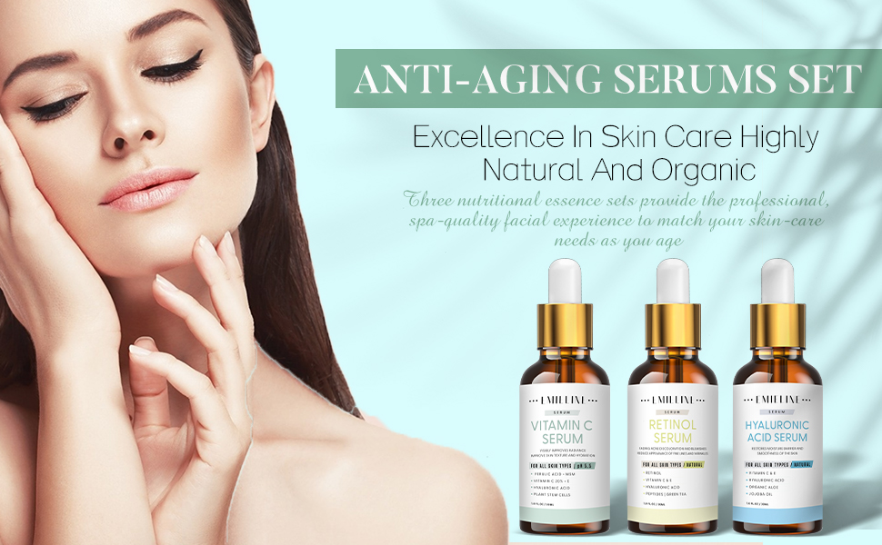 Emieline Anti Aging Serum Set
