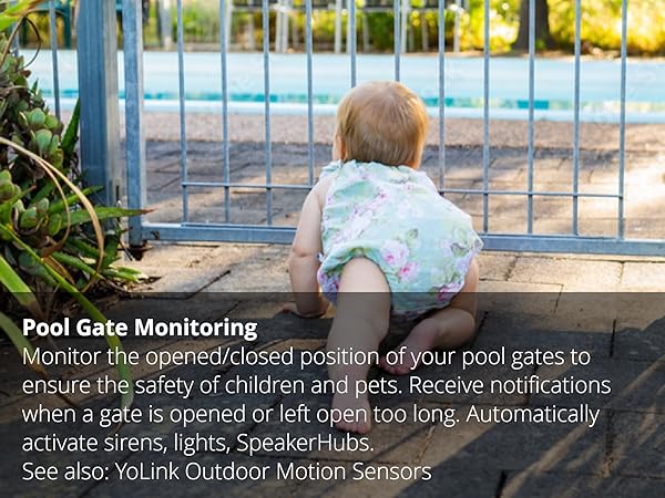 application pool gate monitoring contact sensor