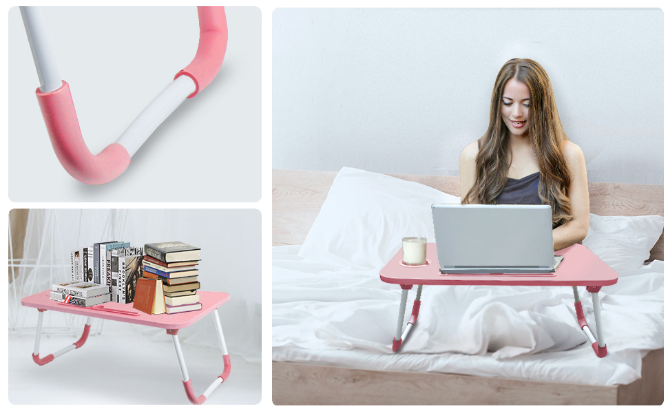 bed desk pink