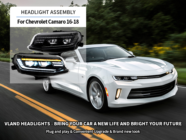 Amazon.com: VLAND Projector LED Headlights Compatible with