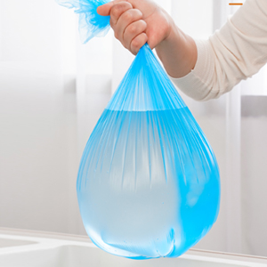 Colored garbage bags