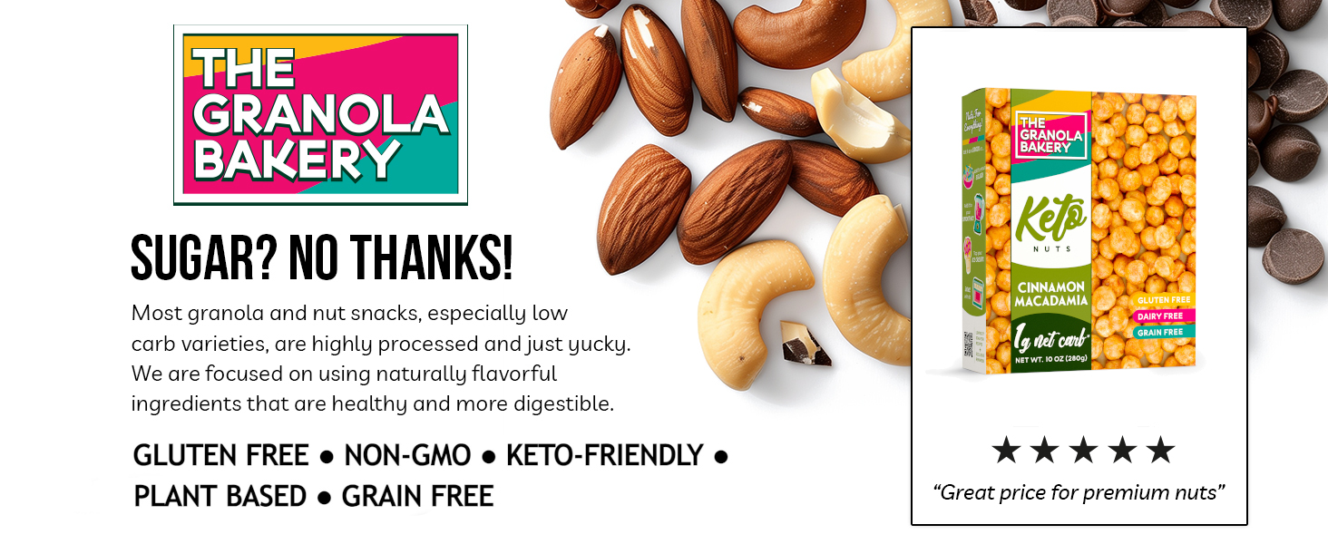 Cinnamon Macadamia Keto Nuts