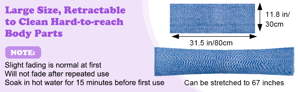 african exfoliating body net