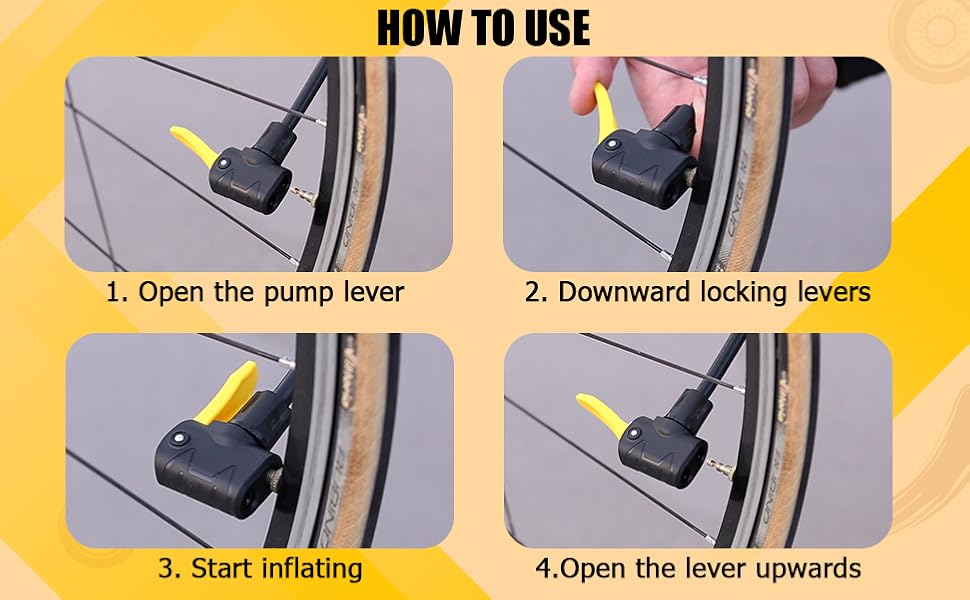 Amazon.com : Bike Floor Pump with Gauge,160 PSI High