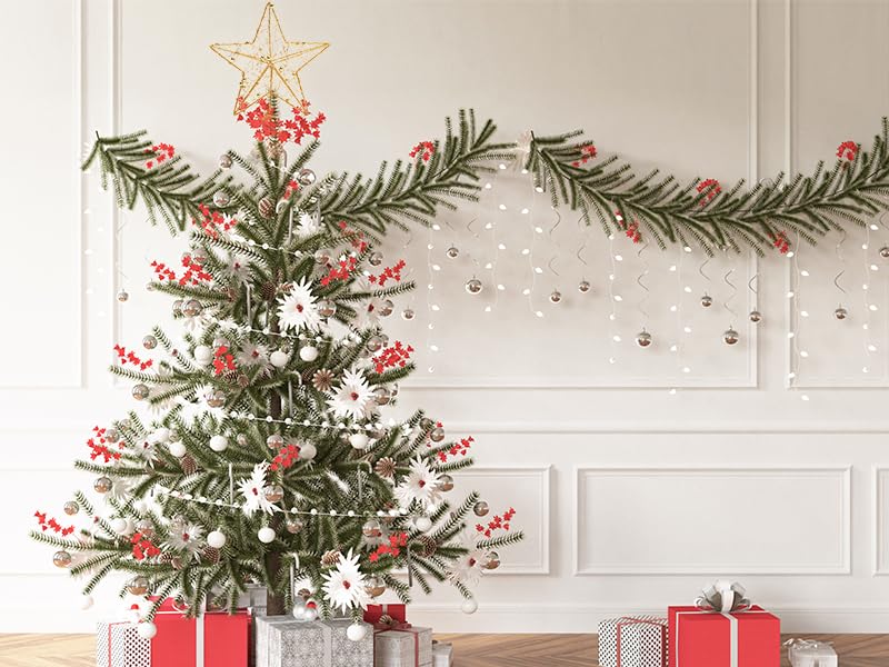 Verdenu Christmas Tree Topper, 40 Light Tree Topper Star