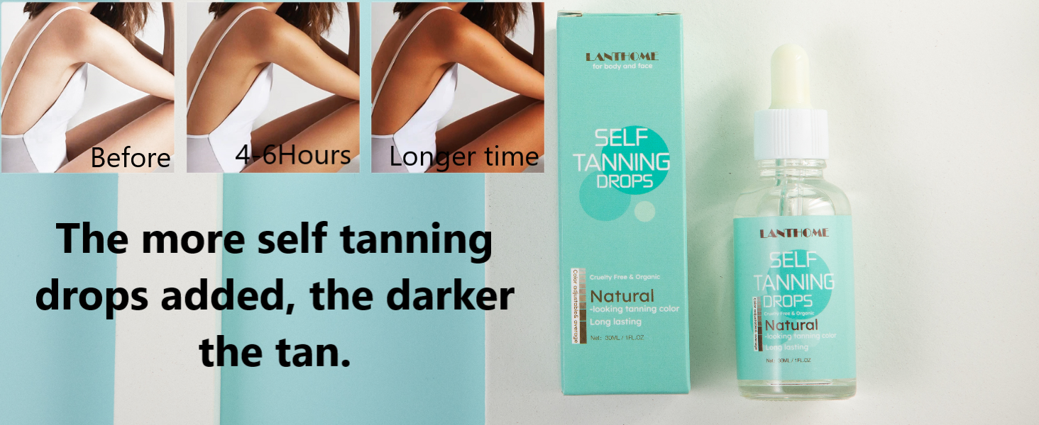 self tanning drops