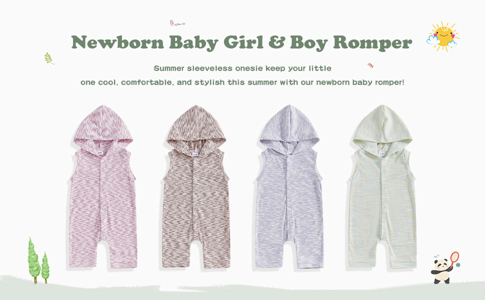 baby sleeveless romper sleeveless jumpsuit baby boy romper baby girl romper baby summer clothes