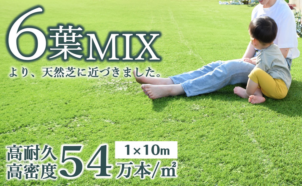 た*ん様 人工芝1メートル×10メートル2本 Amazon | タンスのゲン 人工芝 1×10m 芝丈20mm 高耐久 超高密度