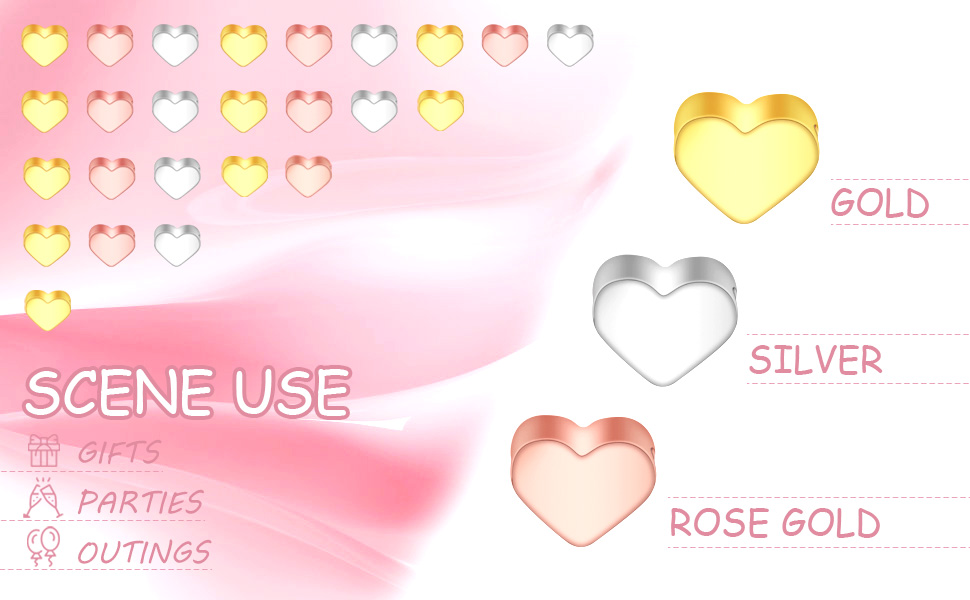 Heart Beads Spacer
