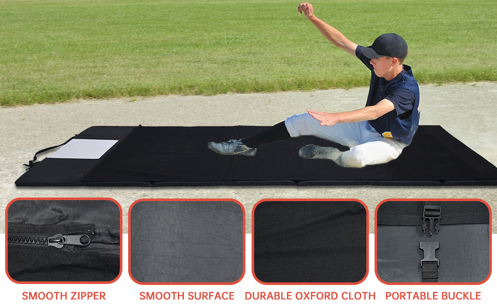 ANDGOAL Baseball/Softball Sliding Mat Sliding Mat Baseball Practice Sliding In