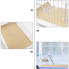 Kies Papier für Vogel Käfig