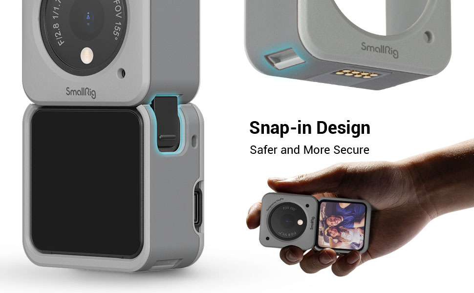 SmallRig Action Camera Case for DJI Action 2 DualScreen Combo Camera