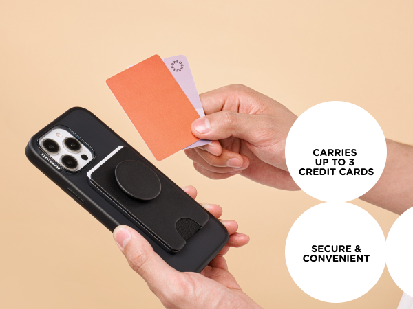 Amazon.com: PopSockets Phone Wallet with Expanding Grip and