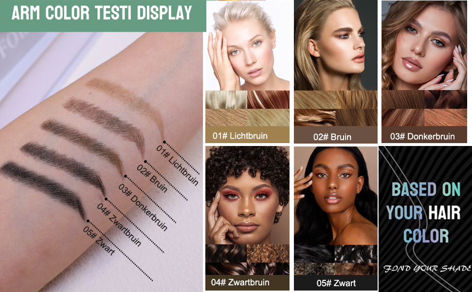 Professional Wenkbrauwpotlood Eyebrow pencil