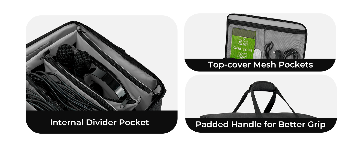 DJ bag gray