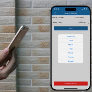 Partagez votre position avec vos familles ou vos amis