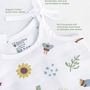 Organic Muslin Knot Jablas