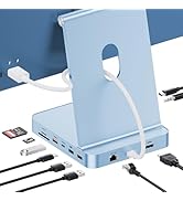 PULWTOP USB Cドッキングステーション4Kデュアルモニター PULWTOP Laptop Docking Station, USB C Docking Station Dual