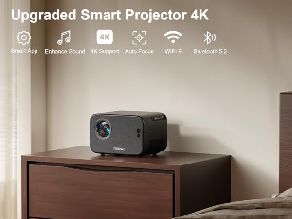Amazon.com: [Netflix Officially & Auto Focus] Projector with