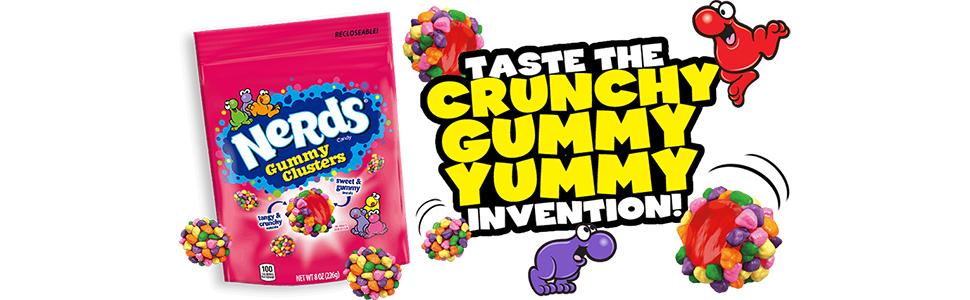 Racimos de gomitas Nerds