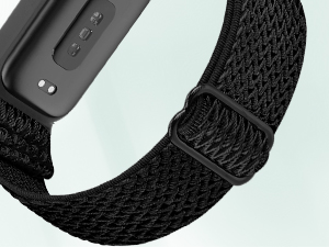 Close-up product shots showing black textured surface or material from different angles.