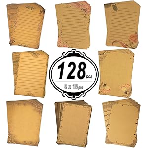 Graphique Watercolor Flowers Greeting Cards | 20 Pack | All Occasion Blank Note Cards with Envelopes | 4 Assorted Floral Designs with Gold Foil Borders | Boxed Set for Personalized Notes | 4.25″ x 6″