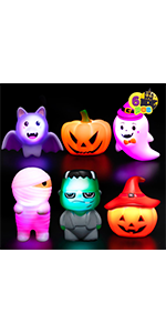 Halloween Light-Up Bath Toys