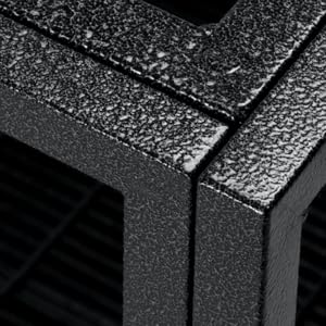 Powder-coated Hammertone Finish