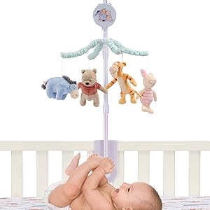 Winnie the Pooh &amp; Friends Musical Baby Crib Mobile