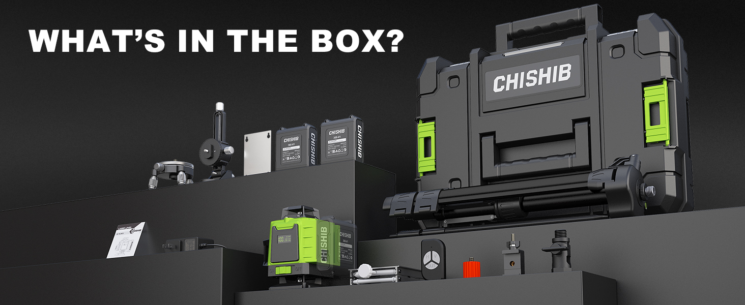 The set includes all the accessories for display.