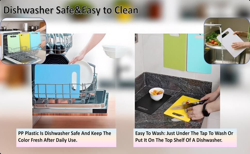 Plastic Flexible Cutting Mats for Kitchen