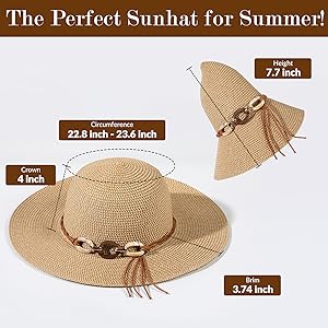 beach hats for women packable sun hat womens straw hats for women