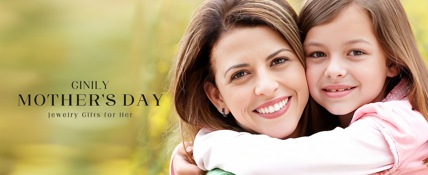 CiNily Mothers Day Small Gold Plated Hearted Hoop Earrings for Women