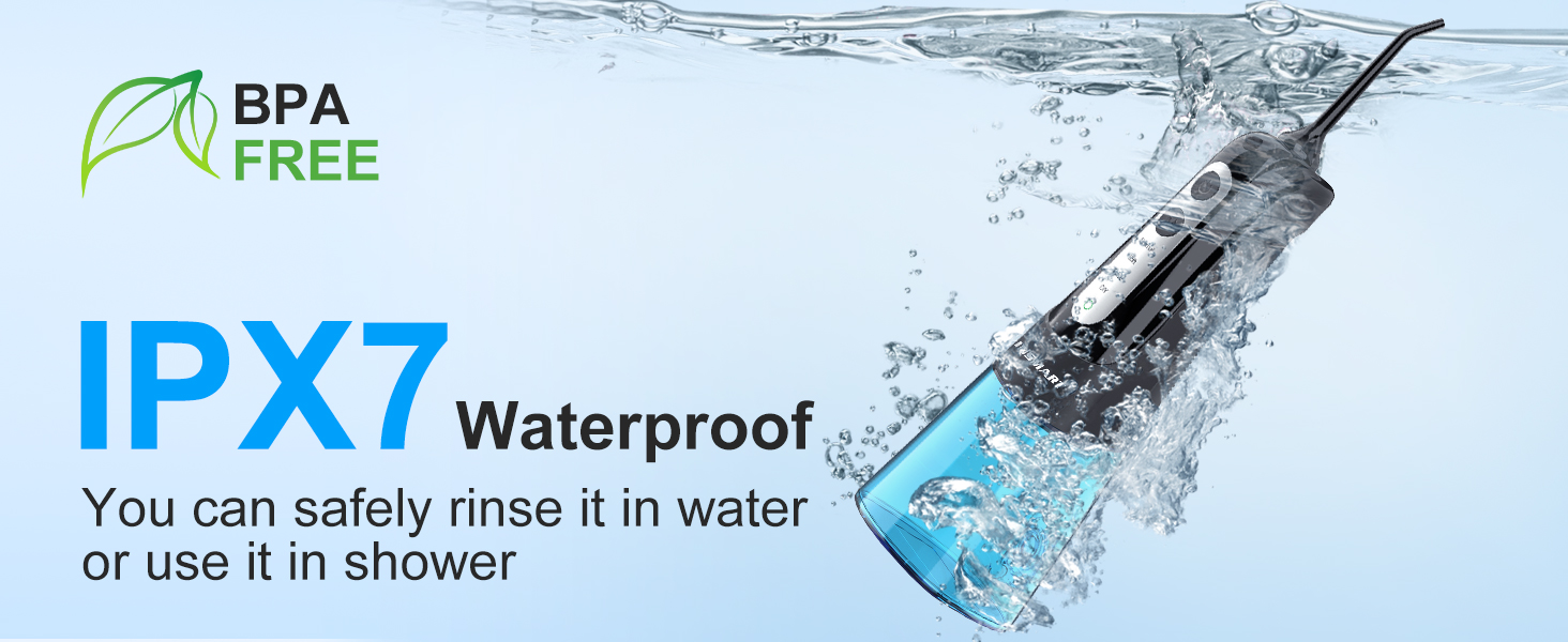 Cordless Water Dental Flosser 