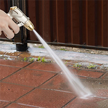 high pressure hose nozzle Cleaning Patio
