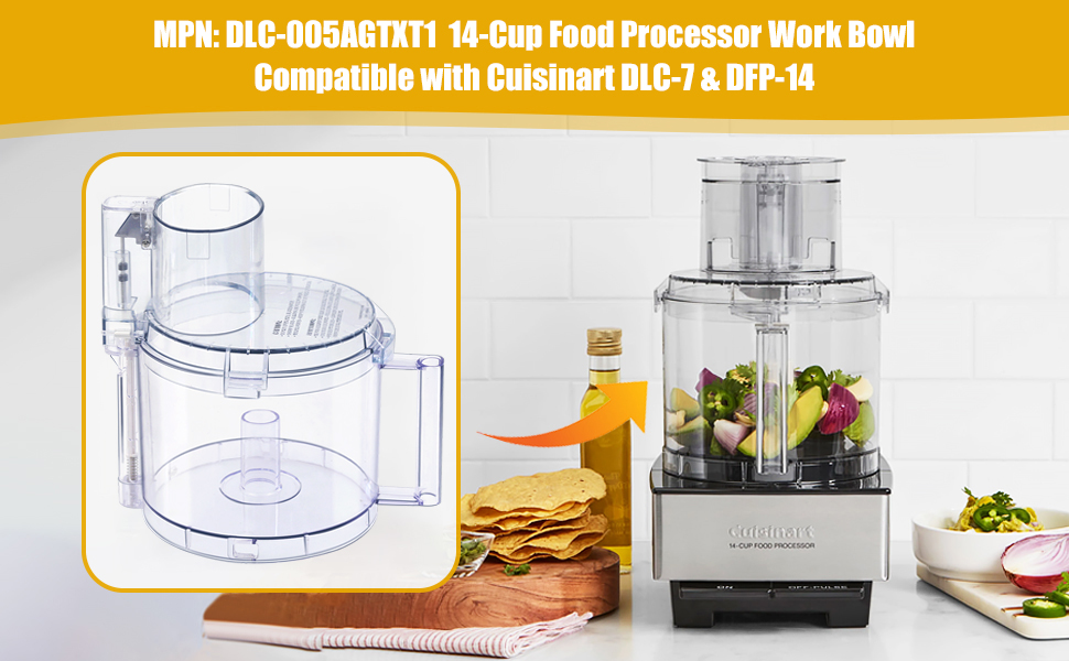 DLC-005AGTXT1 Food Processor Work Bowl Kit
