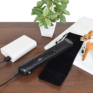 Amazon | プラタ ヘアアイロン ミニ コードレス Type-C充電