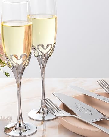 wedding cake cutting set